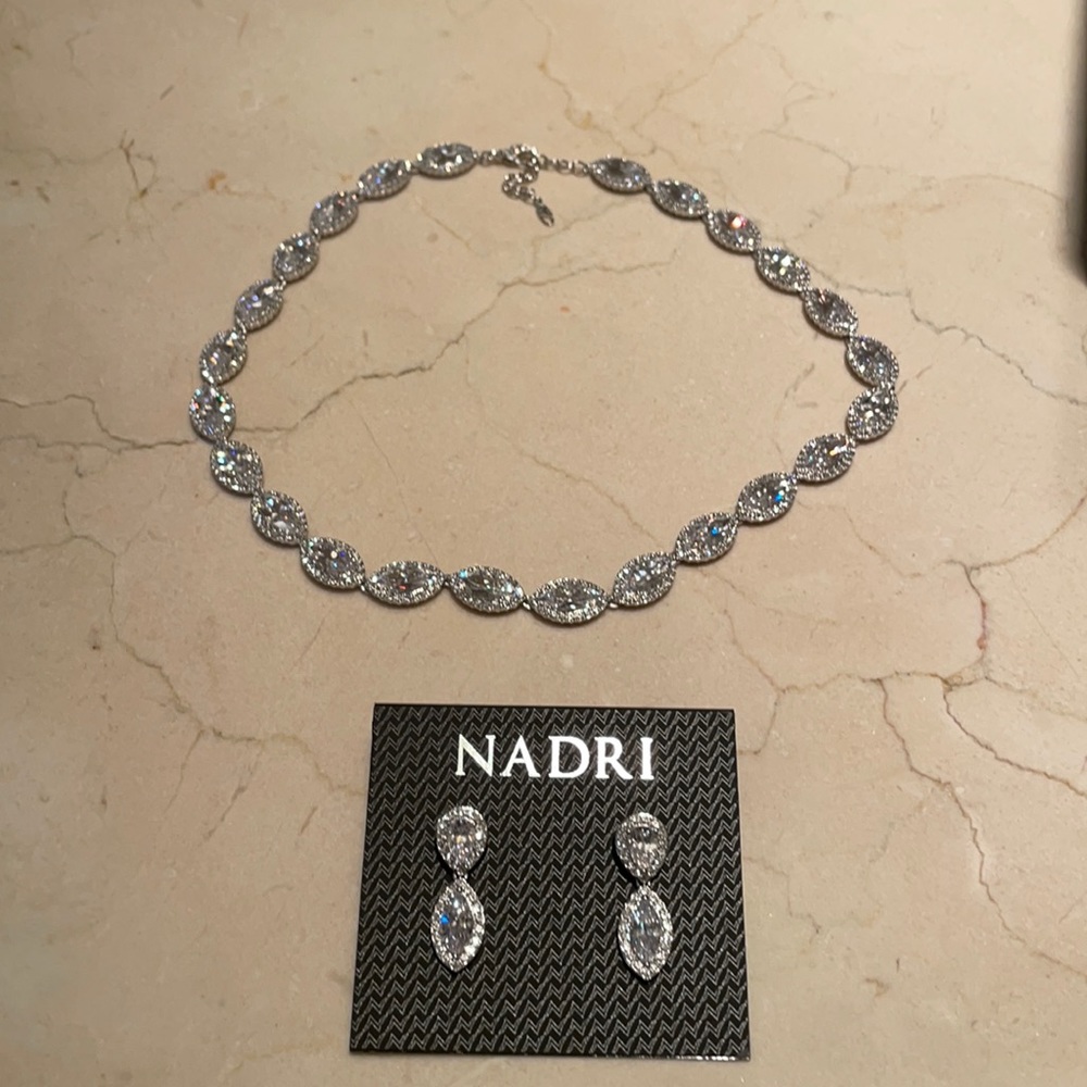 Nadri wedding jewelry set
